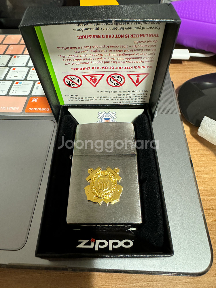 [새상품] zippo US Coast Guard 엠블럼--0