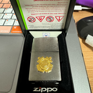 [새상품] zippo US Coast Guard 엠블럼