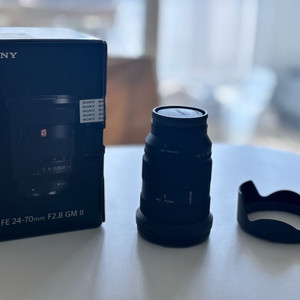 소니 FE 24-70mm F2.8 GM II 렌즈