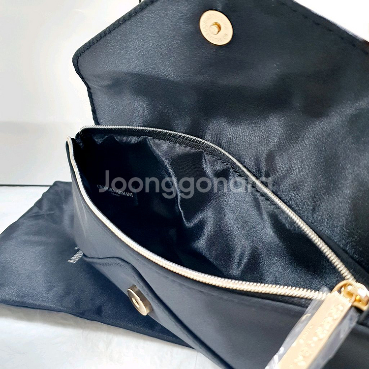 아르마니 블랙 클러치--1