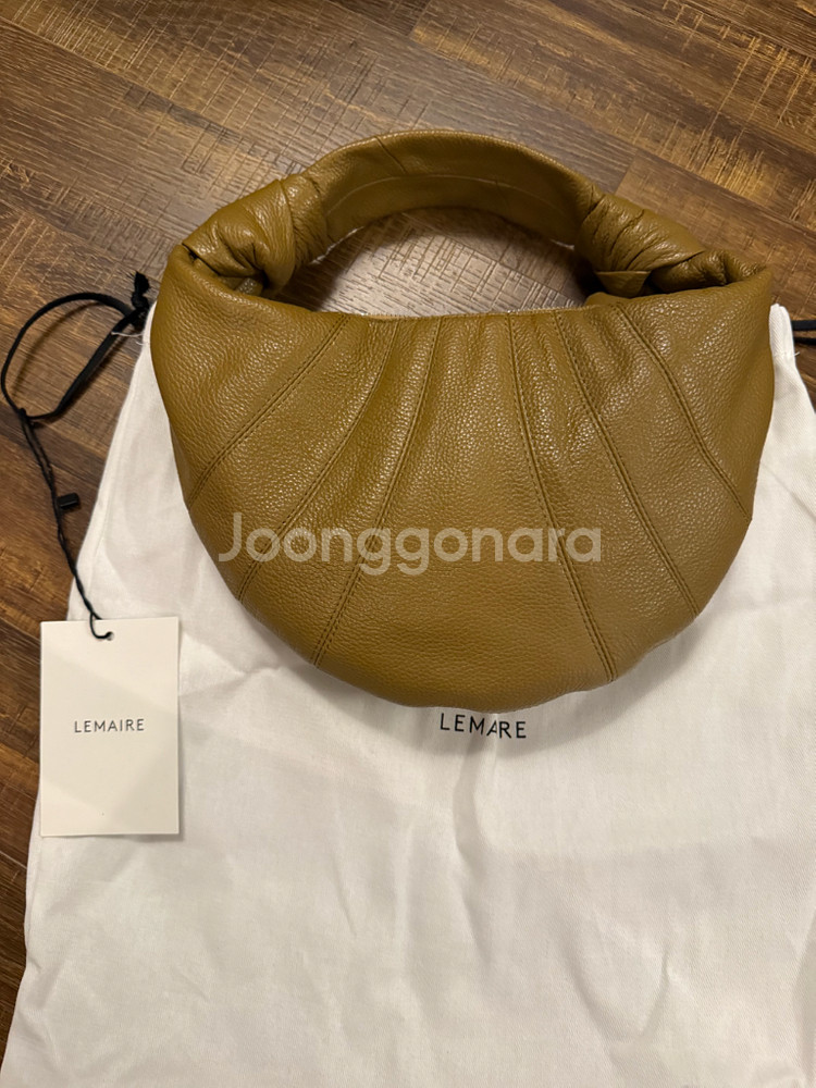 르메르 포춘백 미니 브론즈카키 백 가방--1