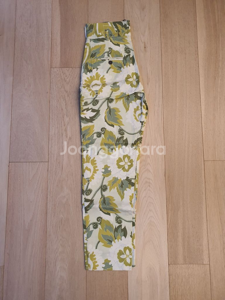 (새상품) 쉐르 soeur 그린 팬츠 38사이즈--4