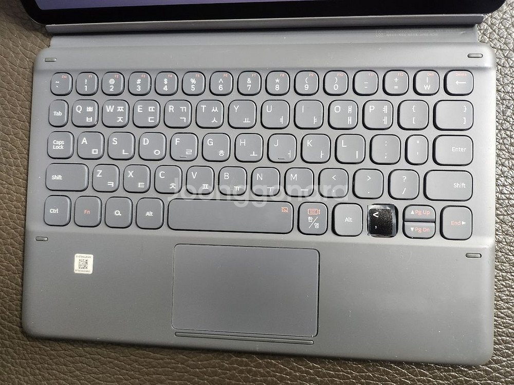 갤럭시탭 S6(OLED) LTE + 정품 키보드북커버--4