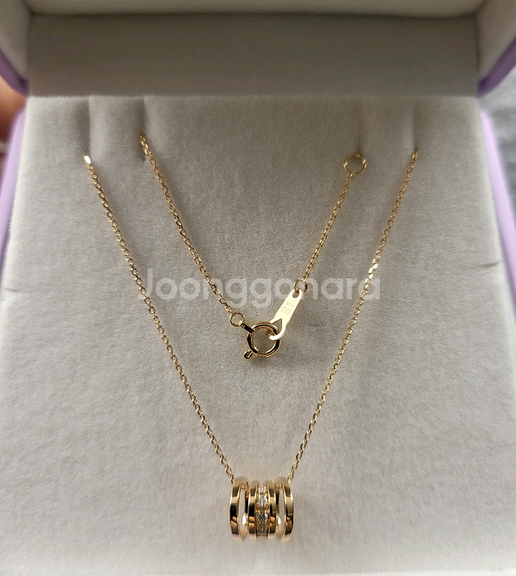 골든듀 아르쉐드모네 아리올레 18k 다이아 목걸이--1