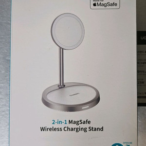 애플 공식 MFM인증 맥세이프 무선 충전기 CHOETECH 2in1 국내정품 신동품 풀박스이사짐과 사무실 정리로 다
