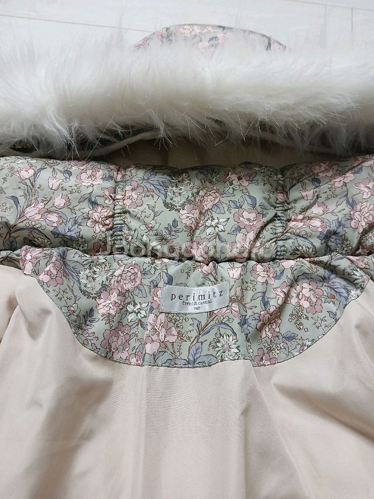 페리미츠 여아 패딩 점퍼 150(새상품급)--1