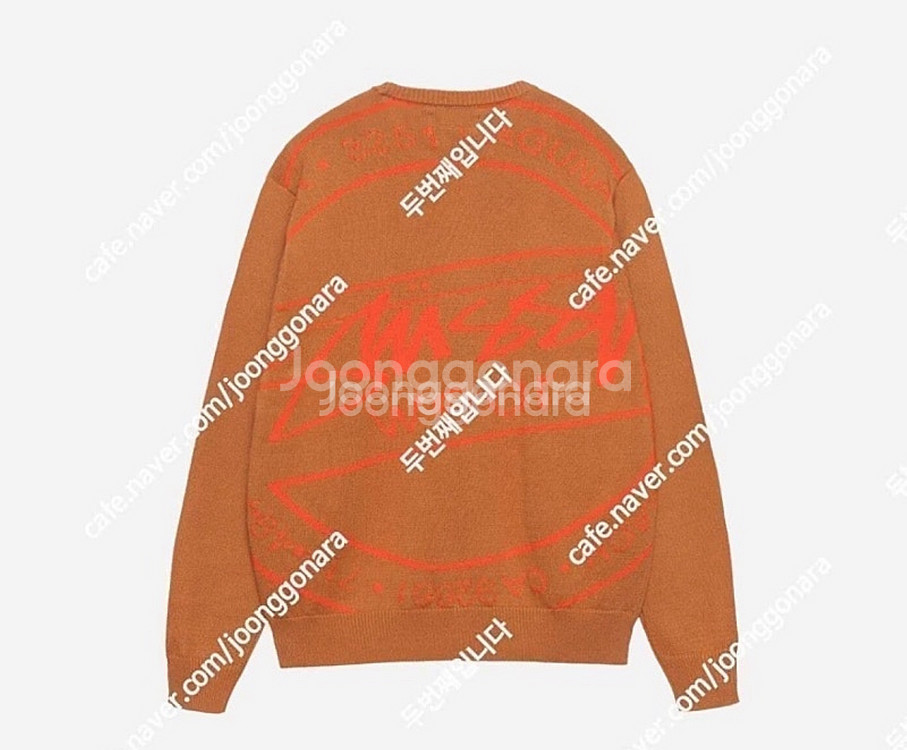 [XL] 스투시 라구나 스웨터 탄 미개봉--0