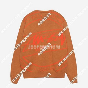 [XL] 스투시 라구나 스웨터 탄 미개봉