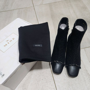 새상품) 한섬 마인 앵글부츠