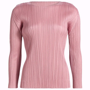 플리츠플리즈 25년 9월 로즈핑크 탑 3사이즈