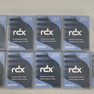 IBM rdx 카트리지 500GB 미개봉 상품 9개 판매