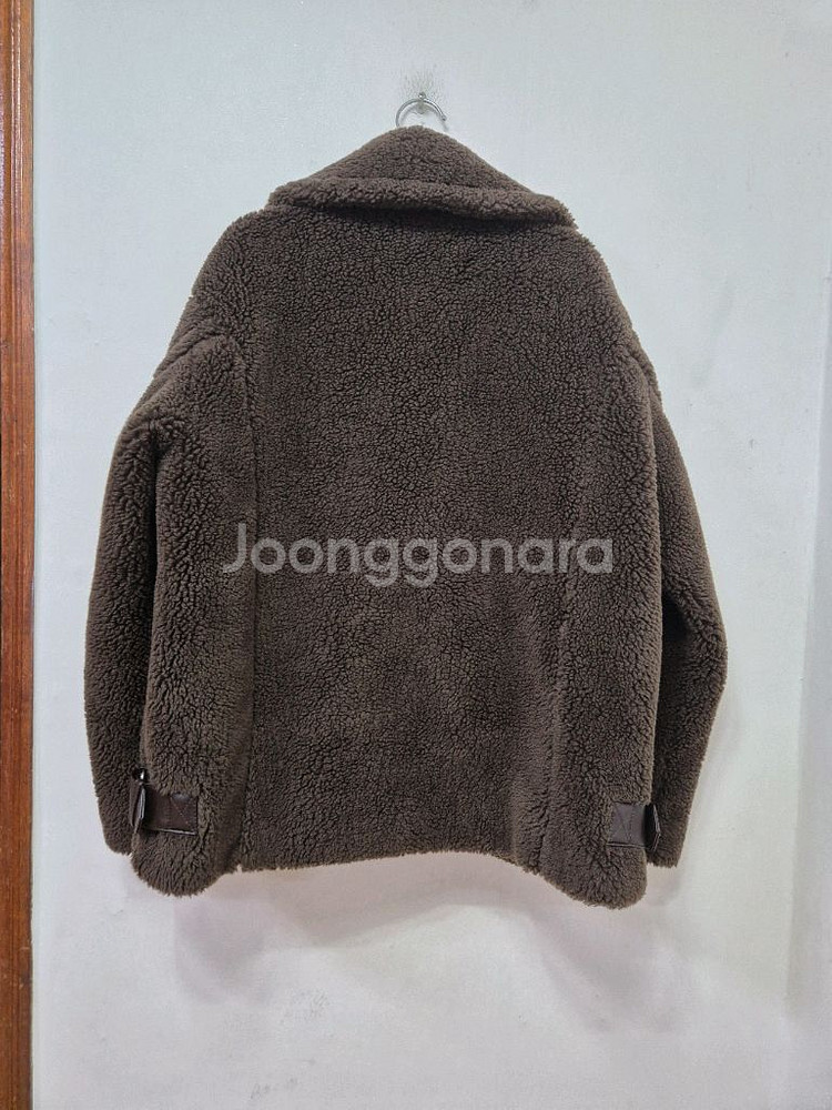 보브 루즈핏 퍼 더블 무스탕(프리)--3