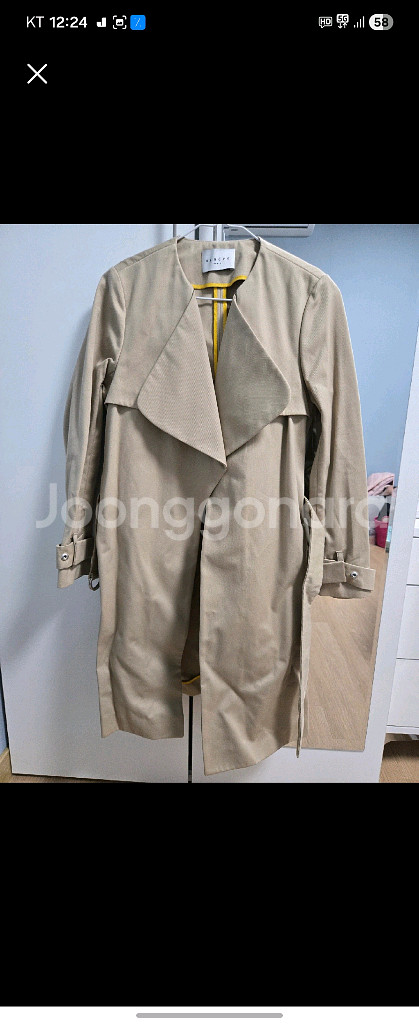 Sandro 산드로(수입 브랜드) 트렌치코트--0