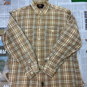 90s RRL 플란넬 체크셔츠