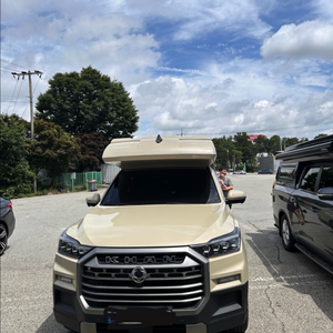 렉스턴 칸 세미 캠핑카