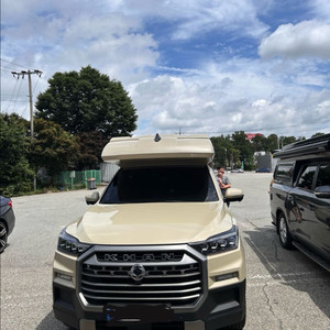 렉스턴 칸 세미 캠핑카