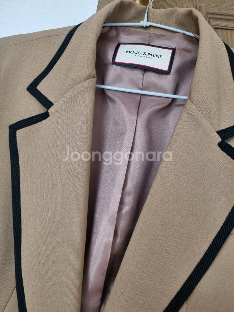 모조에프라인 배색블레이저자켓77--1