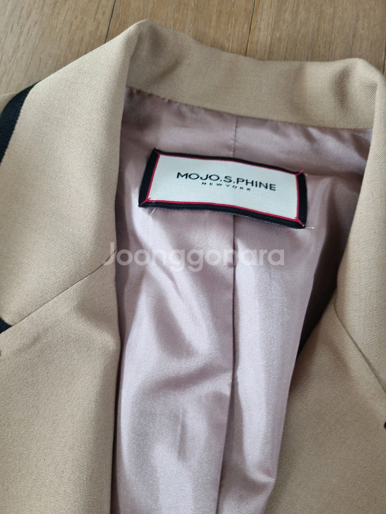 모조에프라인 배색블레이저자켓77--3