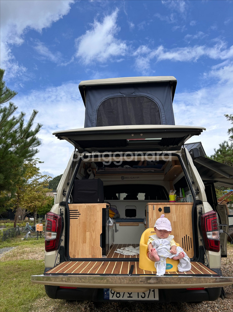 렉스턴 칸 세미 캠핑카--2