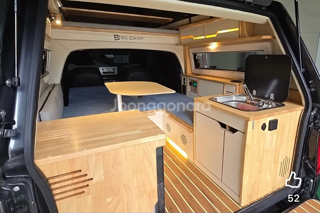 렉스턴 칸 세미 캠핑카--3