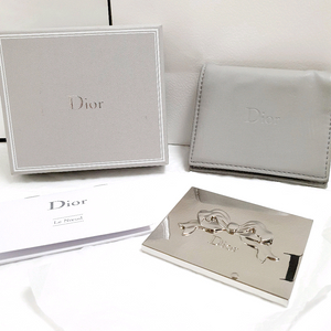 디올 빈티지 리본 거울 실버 손거울 vip