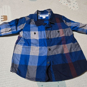 남아 체크 셔츠 2T