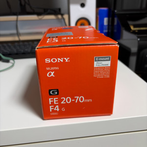 소니 FE 20-70mm F4 G 렌즈