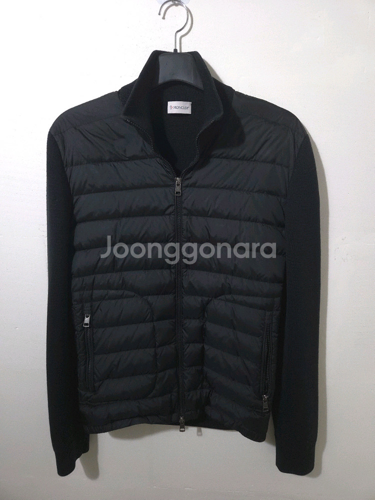 몽클레어 김현우 니트패딩 Black L Size--0