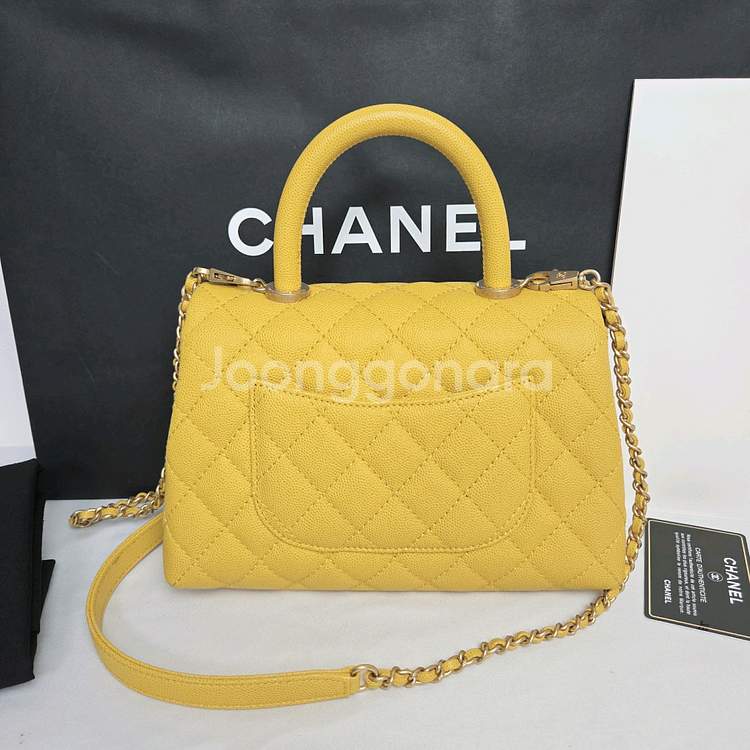 샤넬 코코핸들 스몰 캐비어--1