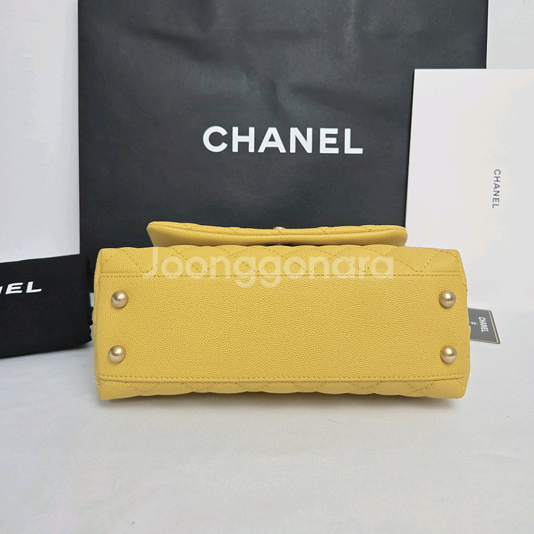 샤넬 코코핸들 스몰 캐비어--2