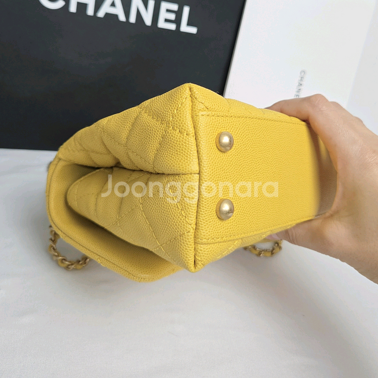 샤넬 코코핸들 스몰 캐비어--4