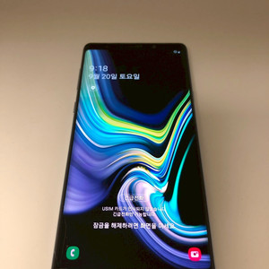 갤럭시 노트9 실버 기기 판매(71097)