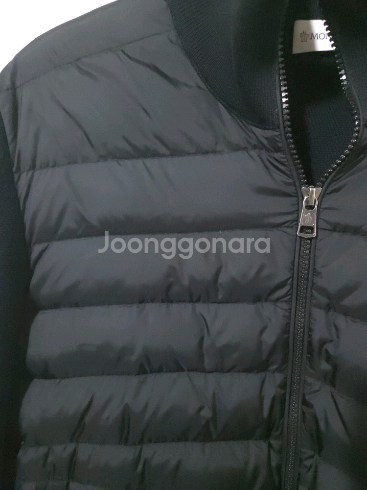 몽클레어 김현우 니트패딩 Black L Size--3