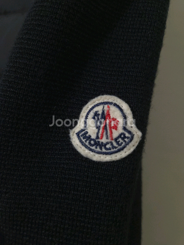 몽클레어 김현우 니트패딩 Black L Size--4