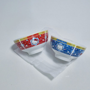 헬로 키티 세라믹 밥그릇 세트 (2p)