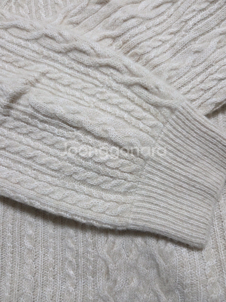 더캐시미어 케이블니트66 (랑방,마인,타임,더캐시미어)--4