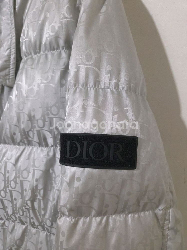 디올 오블리크 자카드 퀼티드 패딩 50 Size--1