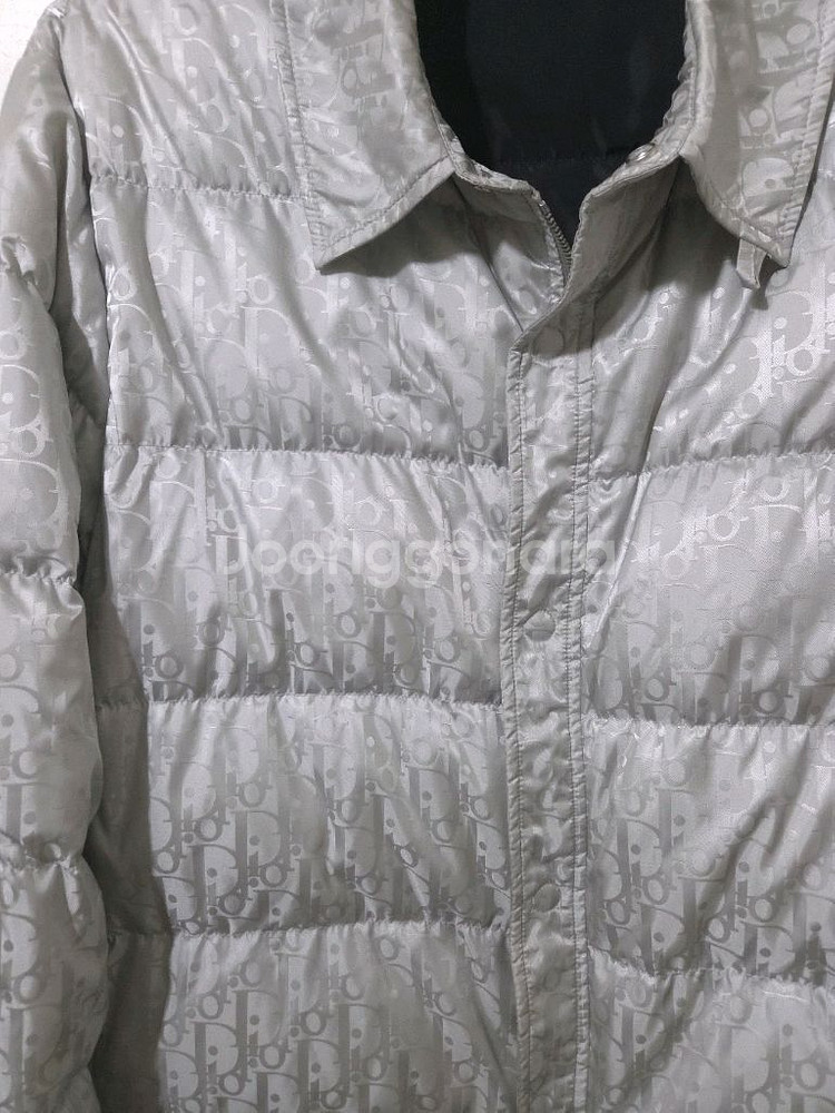 디올 오블리크 자카드 퀼티드 패딩 50 Size--3