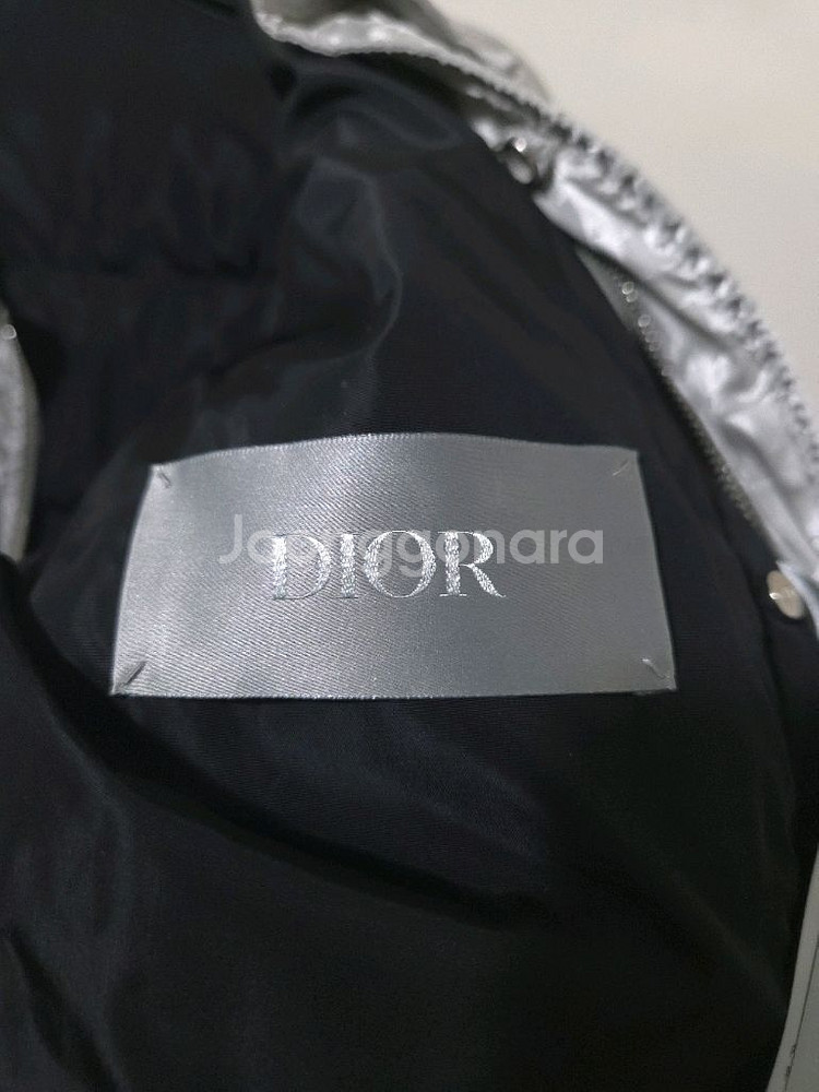 디올 오블리크 자카드 퀼티드 패딩 50 Size--6