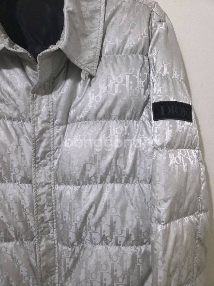 디올 오블리크 자카드 퀼티드 패딩 50 Size--4