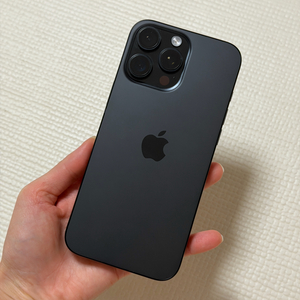 아이폰 16 프로맥스 256 티타늄 블랙 자급제