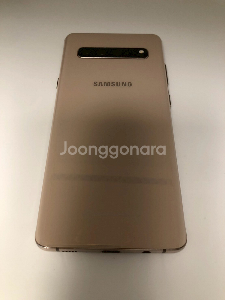 갤럭시 S10 5G 골드 기기 판매(63744)--1