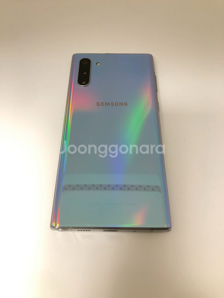 갤럭시 노트10 아우라글로우 기기 판매(09603)--1