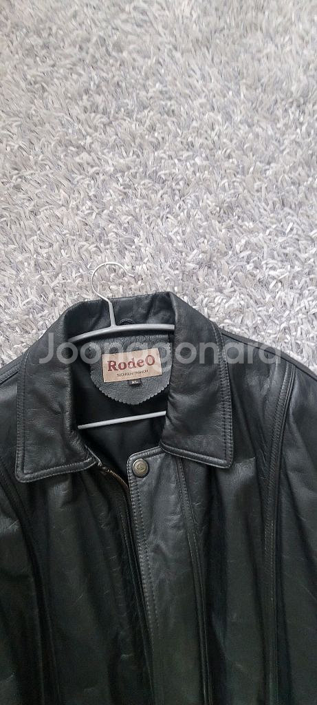 로데오 가죽 자켓 XL--2