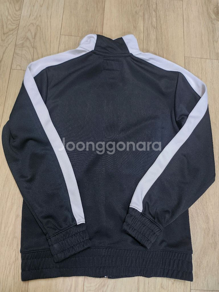 나이키 키즈 트레이닝 집업 S 블랙--6