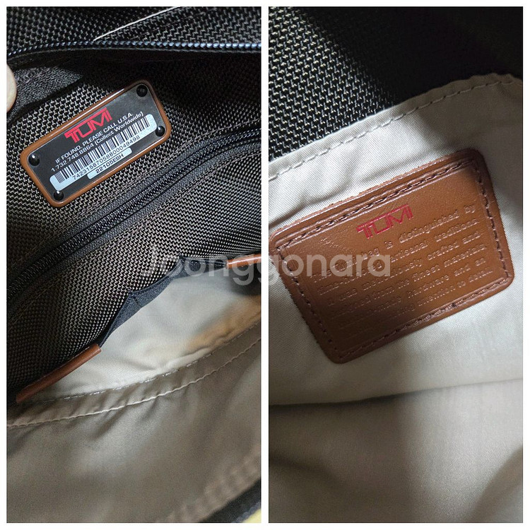 투미 정품 알파 스몰 플랩 바디 백 거의새제품--7
