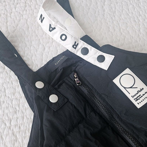 로아앤제인 패딩 오버롤 팬츠(120)