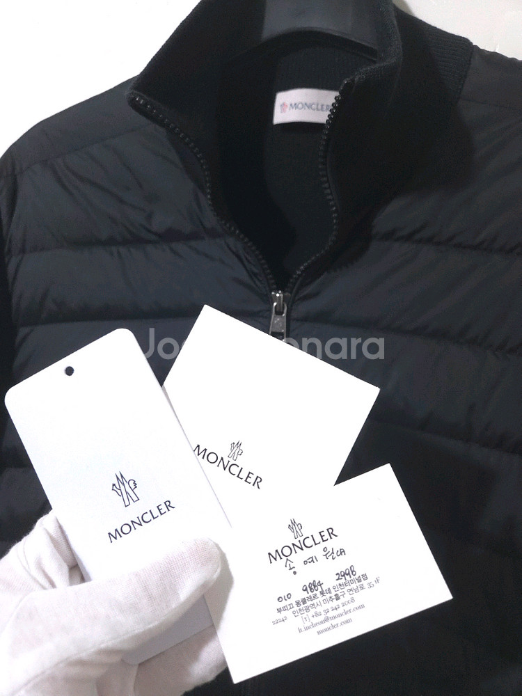 몽클레어 김현우 니트패딩 Black L Size--6