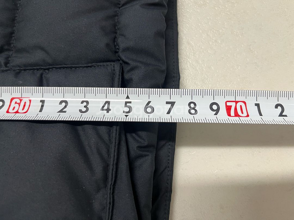 [M] 언더아머 덕다운 블랙 패딩조끼--7