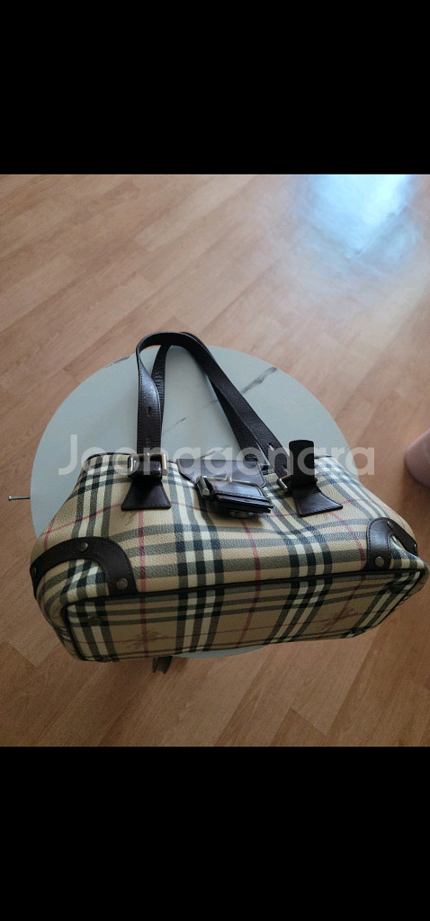 정품) 버버리 빅버클 노바체크 백. 가방 !!--4